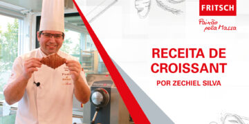 Receita de Croissant. Por Zechiel Silva.